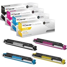 Afset 100 Color Mfp M175NW CE310A Black CE311A Cyan CE312A Yellow CE313A Magenta CP1020 CP1025NW