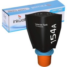 Afset 154A W1540A Muadil Siyah Toner
