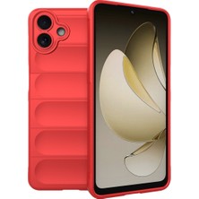 isiltikidsmoda Galaxy A07 4g Optimum Silikon - Kırmızı