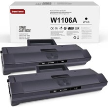 Afset Mfp 135A 135W 135R 137FNW Lazer 107A 107W 107R Için 106A W1106A 2 Adet Çipli