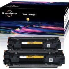 Afset CE285A Toner (2 Black) P1102W M1132 M1217NFW P1103 P1104W P1106 P1108 P1109 M1130 M1132