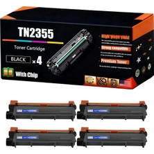 Afset TN2305 Muadil TN2305/2355 HL2300..2365 MFC2700..2740 DCP2500..2700 (2.6k) Mono Toner 4 Adet