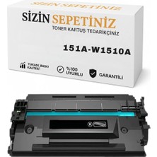 Afset Hp W1510A 151A Siyah Çipli Muadil Toner | 4003 – 4103 Serisi