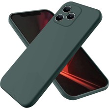Bezos Realme Note 50 4g Kılıf First Silikon - Koyu Yeşil