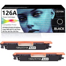 Afset CE310A Laserjet Pro 100 Color Mfp M175NW CP1025NW M275NW Printer 2ADET
