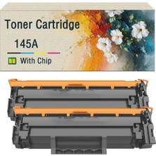 Afset 145A Toner Çipli W1450A High Yield Toner Cartridge Pro Mfp 3003DW 3003DN 3130FDW Printers 2pack