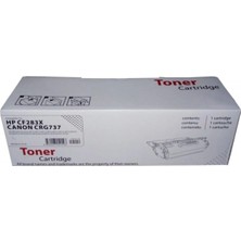 Afset Hp CF283X Canon CRG737 Toner