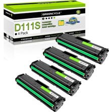 Afset MLT-D111S MLT-111L 111S 111L Toner Samsung Xpress SL-M2020W M2070FW M2070W M2024W (4 Adet)
