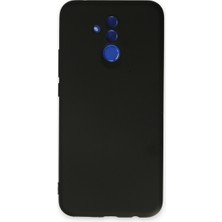 isiltikidsmoda Mate 20 Lite Kılıf Nano Içi Kadife Silikon - Siyah