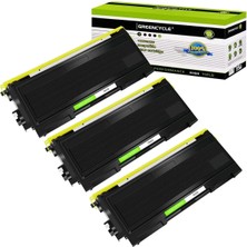 Afset Muadil TN-350 Black Toner Cartridges MFC-7420 MFC-7820N DCP-7020 Printers 3 Adet