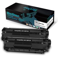 Afset Q2612A Toner Laserjet 1010 1012 1015 1018 1020 1022 3015 3020 3030 3050 3052 3055