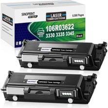 Afset 3330 3335 3345 Workcentre 3335 Muadil Toner Yuksek KAP.2ADET*RESİM Temsilidir*