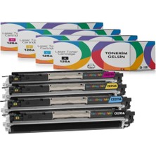 Afset Set Toner- CE310A-11-12-13 Pro 100 M175NW 126A