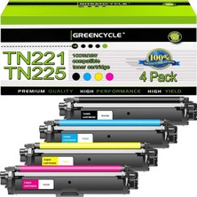 Afset Muadil Tn 221 Use With MFC-9130CW HL-3170CDW HL-3180CDW MFC-9340CDW MFC-9330CDW Set