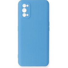 isiltikidsmoda Realme 7 Pro Kılıf Nano Içi Kadife Silikon - Mavi