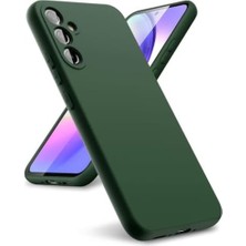 isiltikidsmoda Galaxy A24 4g Kılıf First Silikon - Koyu Yeşil