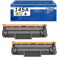 Afset 145A Çipli Laserjet Pro 3003DW 3003DN MFP3103FDW Printer Black 2 Pack
