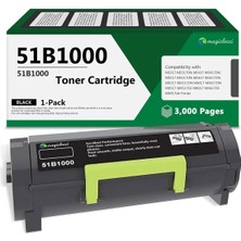 Afset Muadil Cartridge Work For MS317DN MS417DN MS517DN MS617DN MX317DN Printer 2500 Sayfa