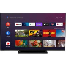 Toshiba 55UA3E63DT 4K Ultra Hd 55" 140 Ekran Uydu Alıcılı Android Smart LED Tv - Teshir