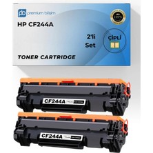 Afset CF244A 44A Muadil Toner 2 Adet - Laserjet Mfp M28W M28A M28 / Pro M15A M15W M15