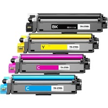 Afset TN279XL ( TN-279XL ) 4 Renk Çipli Muadil Toner MFC-L3720CDW (L3720) Yazıcı Uyumlu