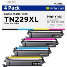 Afset TN279XL Toner Muadil MFC-L3780CDW HL-L3280CDW MFC-L3720CDW HL-L3300CDW Printers (Bk/c/m/y)