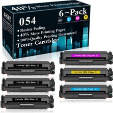 Afset CRG-054LBP621CW LBP622CDW LBP623CDW644CDW MF644CDW F643 MF645CX (Bk 3ADET Cmy 1 Er Set 6pcs)