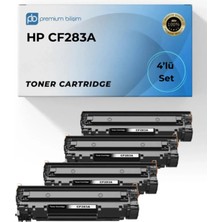 Afset CF283A Muadil 4 Adet - Mfp M201DW M225DW M127FN M225DN M127FP M127FW M201N M125A M125RNW M125NW