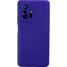 isiltikidsmoda Mi 11T Pro Kılıf Nano Içi Kadife Silikon - Mor