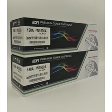 Afset Hp 150A-W1500A Muadil Toner 2 Li Paket Çipli / Laserjet Mfp M141A /M141W / M111A / M111W