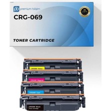 Afset CRG-069 Çipsiz Muadil Toner Seti - MF752CDW/MF754CDW/LBP673CDW