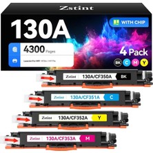 Afset CP1025 CE310A/CF350A Color Laserjet Pro Mfp M176N M177FW Printer Ink M176 M177 4 Renk