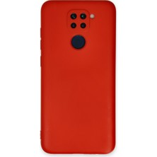Bezos Redmi Note 9 Kılıf Nano Içi Kadife Silikon - Kırmızı
