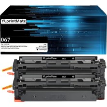 Afset CRG067/054/540 MF654CDW MF656CDW MF653CDW LBP632CDW LBP633CDW Siyahtoner 2-Pack (1,350 Pages)