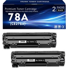 Afset CE278A Toner P1606DN M1536 Mfp M1536DNF P1560 P1566 P1606 Printer Ink.(2 Black)