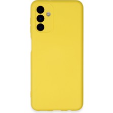 isiltikidsmoda Galaxy A24 4g Kılıf Nano Içi Kadife Silikon - Sarı