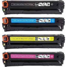 Afset Hp 131A-CF210A-CF211A-CF212A-CF213A Muadil Toner Seti