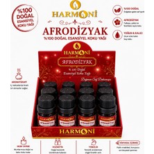 Harmoni Afrodizyak Esansiyel Uçucu Koku 10ML 12'li Stant Difüzör Esansı Buhurdanlık Yağı ve Oda Kokusu