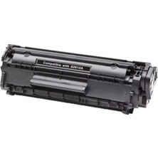 Afset Q2612A Muadil Toner 1010/1012/1020/1018/1022/3050/3052/3055 Uyumlu Siyah 0,5 Ağırlık