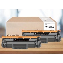 Afset 150A Toner W1500A Muadil Toner - Çipli 2'li Paket / Laserjet Mfp M141A /M141W / M111A / M111W