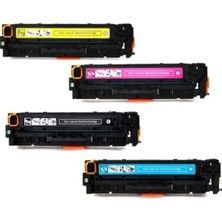 Afset Hp 131A-CF210A-CF211A-CF212A-CF213A Pro 200 Color M251N Muadil Toner Seti