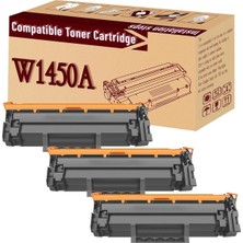 Afset 145A Toner Çipli 145A/W1450A Laserjet Pro 3003DW 3003DN MFP3103FDW Printer Standard Capacity 3 Adet
