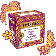 Twinings Armut Bal ve Tarçın Aromalı Bitki Çayı 20 Bardak Poşet