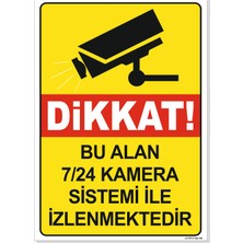 Çetintaşlar Reklam Bu Alan 7/24 Kamera Sistemi ile Izlenmektedir Levha Pvc (Dekota) Alüminyum Kompozit.