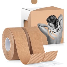 Kont Kinezyo Ağrı Bandı 2.5 cm x 5 M Ten Rengi