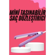 Kont Saç Düzleştirici Pürüzsüz Parlaklık Seyahat Tipi Taşınabilir Seramik Kaplama