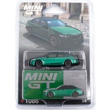 Mını Gt 1:64 Bmw M5 G90 Isle Of Man Green Metallic Blister Paket Diecast Model Araba MGT01086-BL
