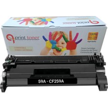 QPrint HP 59A CF259A ÇİPSİZ MUADİL TONER CRG 057 M304 M305 M404 M405 LBP223 LBP226 LBP228 LBP233