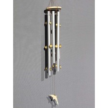 Yvz Store Boncuklu Metal Rüzgar Çanı