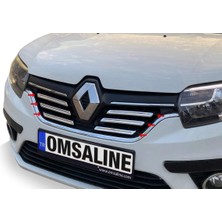 Omsa Renault Symbol 3 Krom Ön Panjur 6 Parça 2017 ve Sonrası